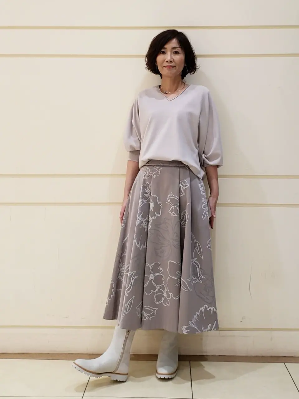 自由区 maruri コーディネート画像