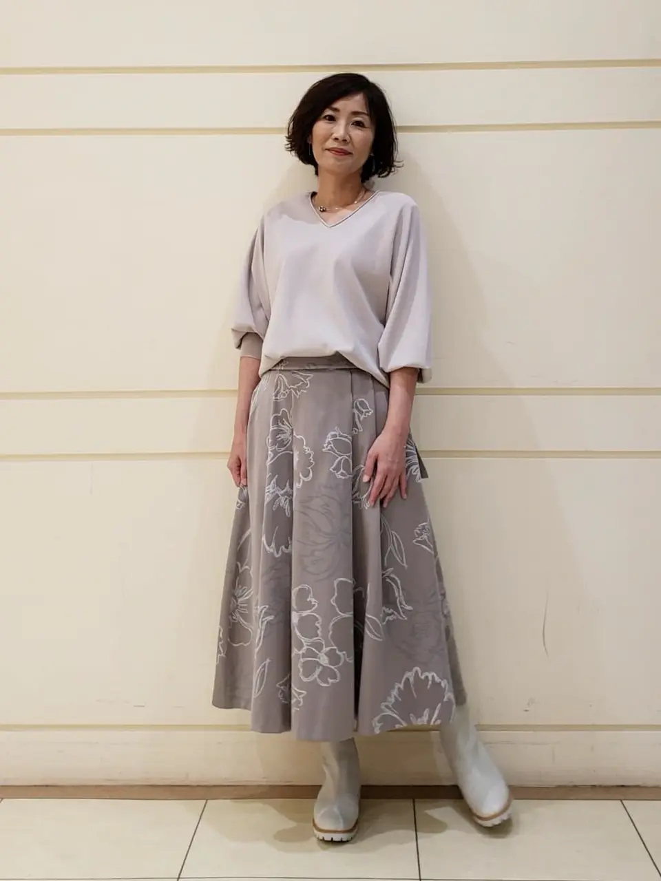 自由区 maruri コーディネート画像