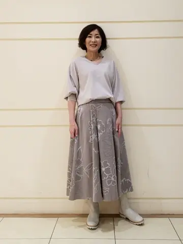 自由区 maruri コーディネート画像