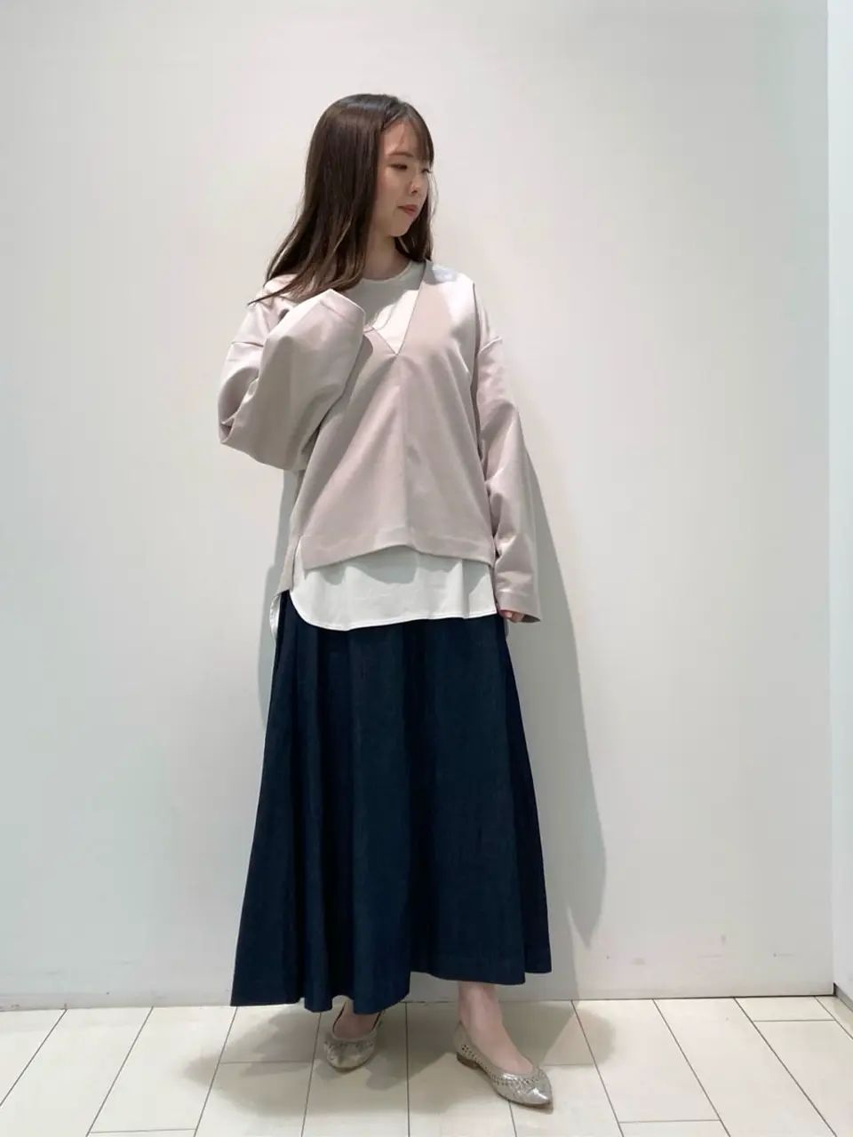  檀 コーディネート画像