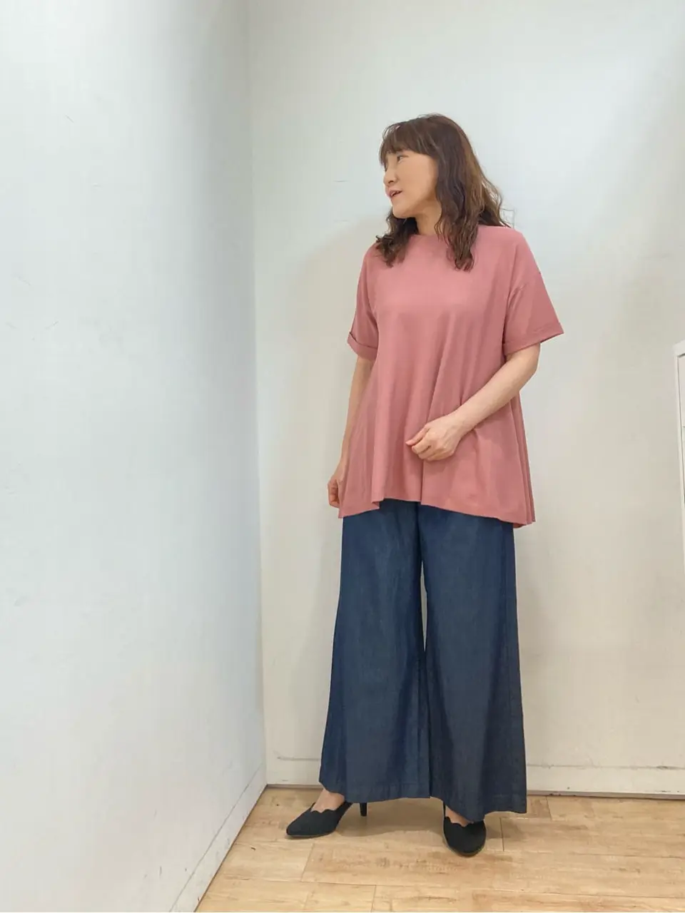 自由区 国広 コーディネート画像