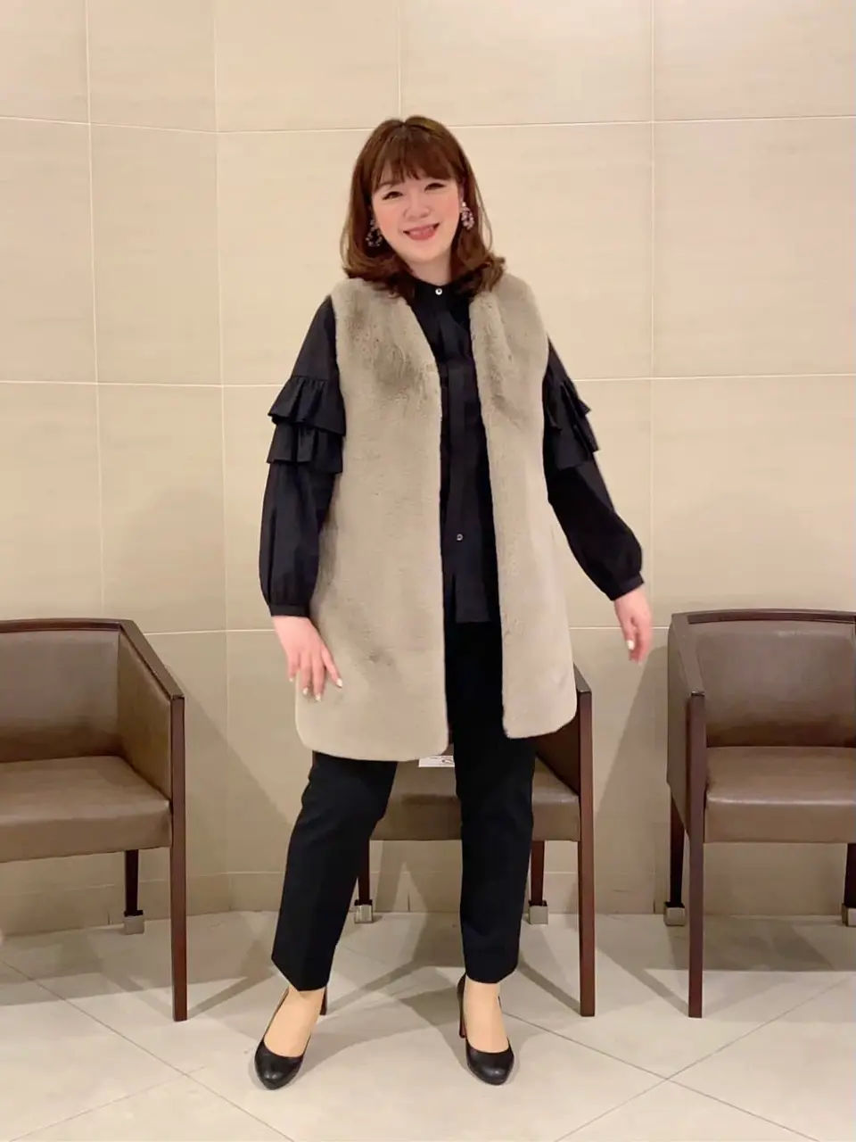 自由区 うめだ コーディネート画像