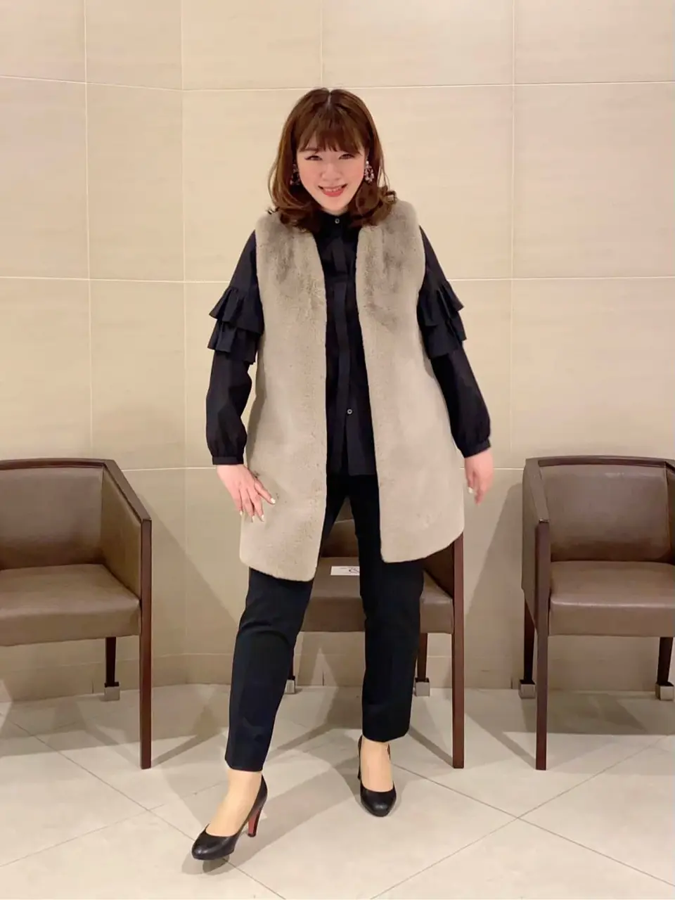 自由区 うめだ コーディネート画像