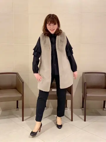 自由区 うめだ コーディネート画像