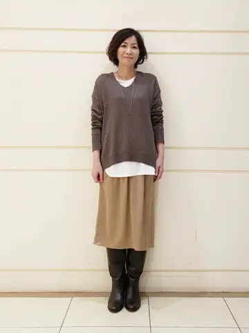 自由区 maruri コーディネート画像