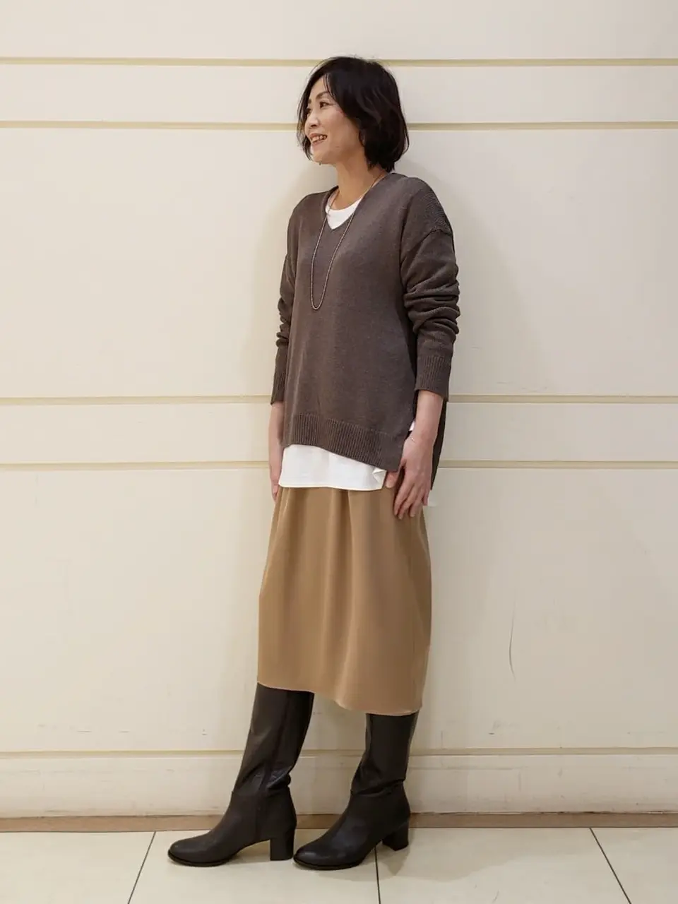 自由区 maruri コーディネート画像