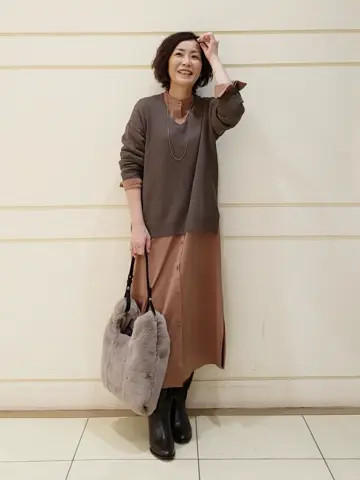 自由区 maruri コーディネート画像