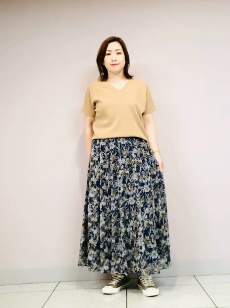 自由区 上島 コーディネート画像