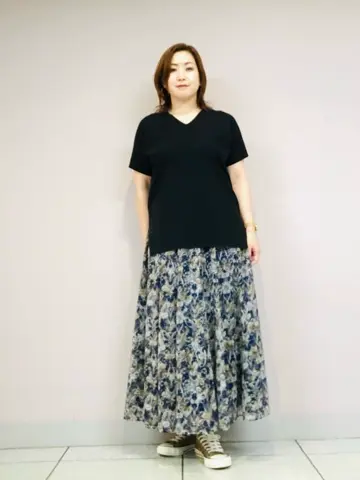 自由区 上島 コーディネート画像