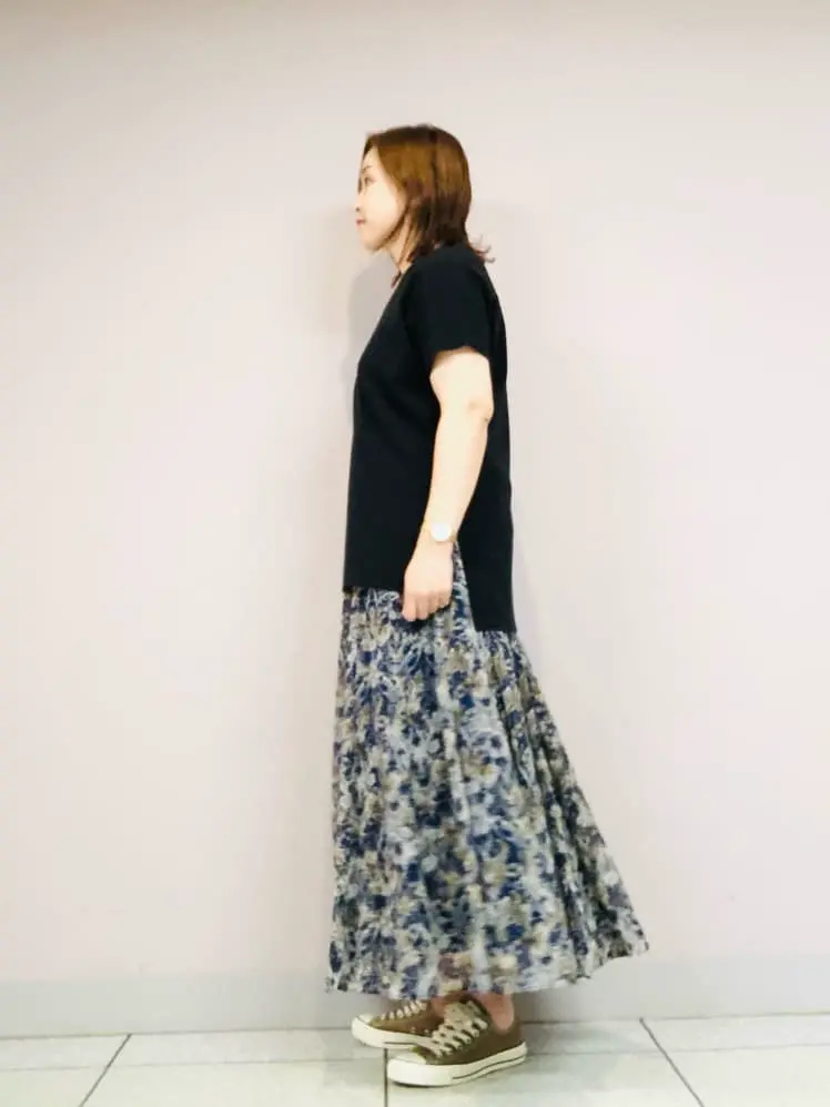 自由区 上島 コーディネート画像