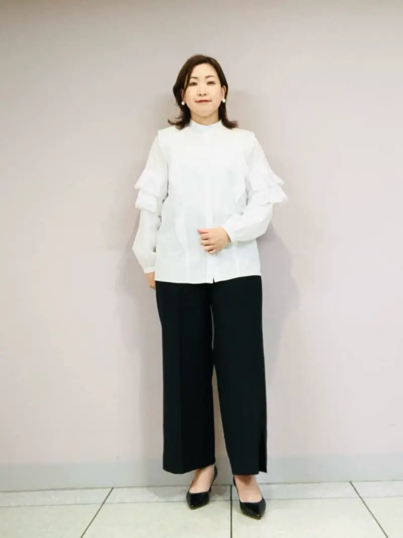 自由区 上島 コーディネート画像