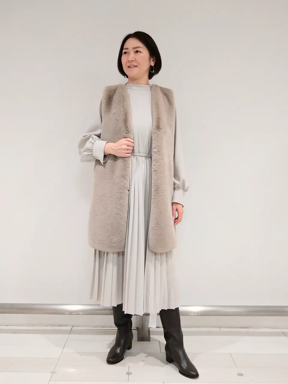 自由区 奥山 コーディネート画像