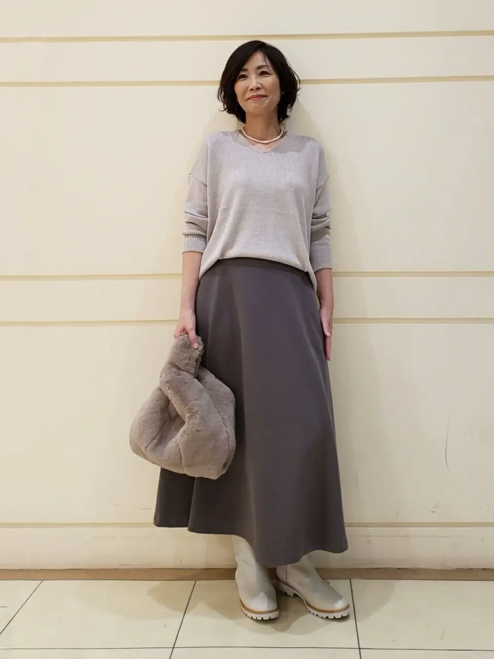 自由区 maruri コーディネート画像