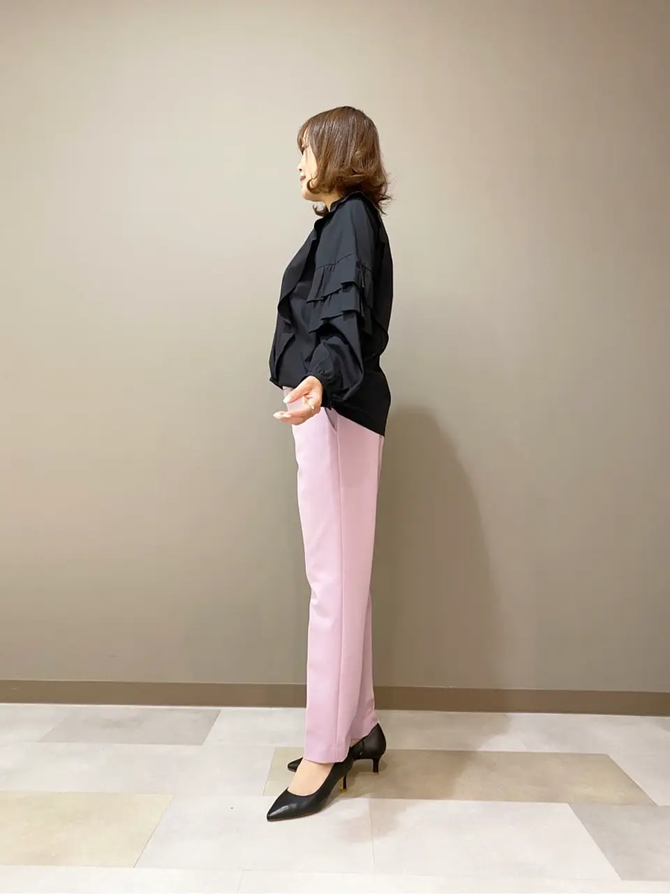 自由区 yamanouchi コーディネート画像