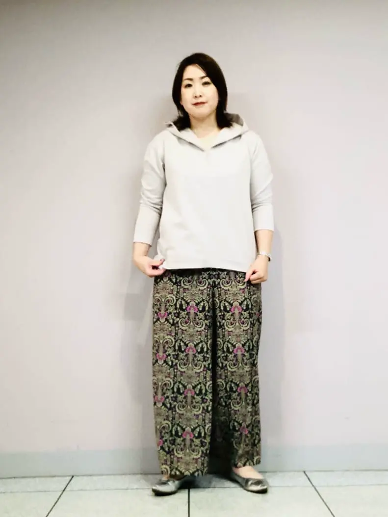 自由区 上島 コーディネート画像