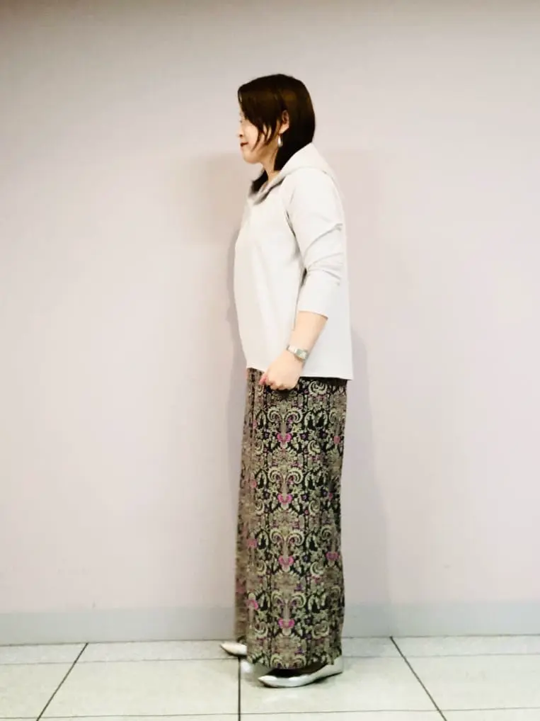 自由区 上島 コーディネート画像