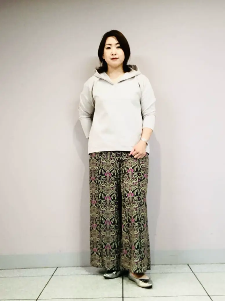 自由区 上島 コーディネート画像