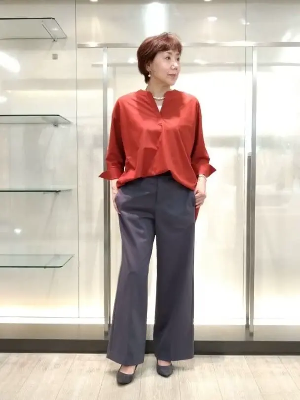 自由区 鶴田 コーディネート画像