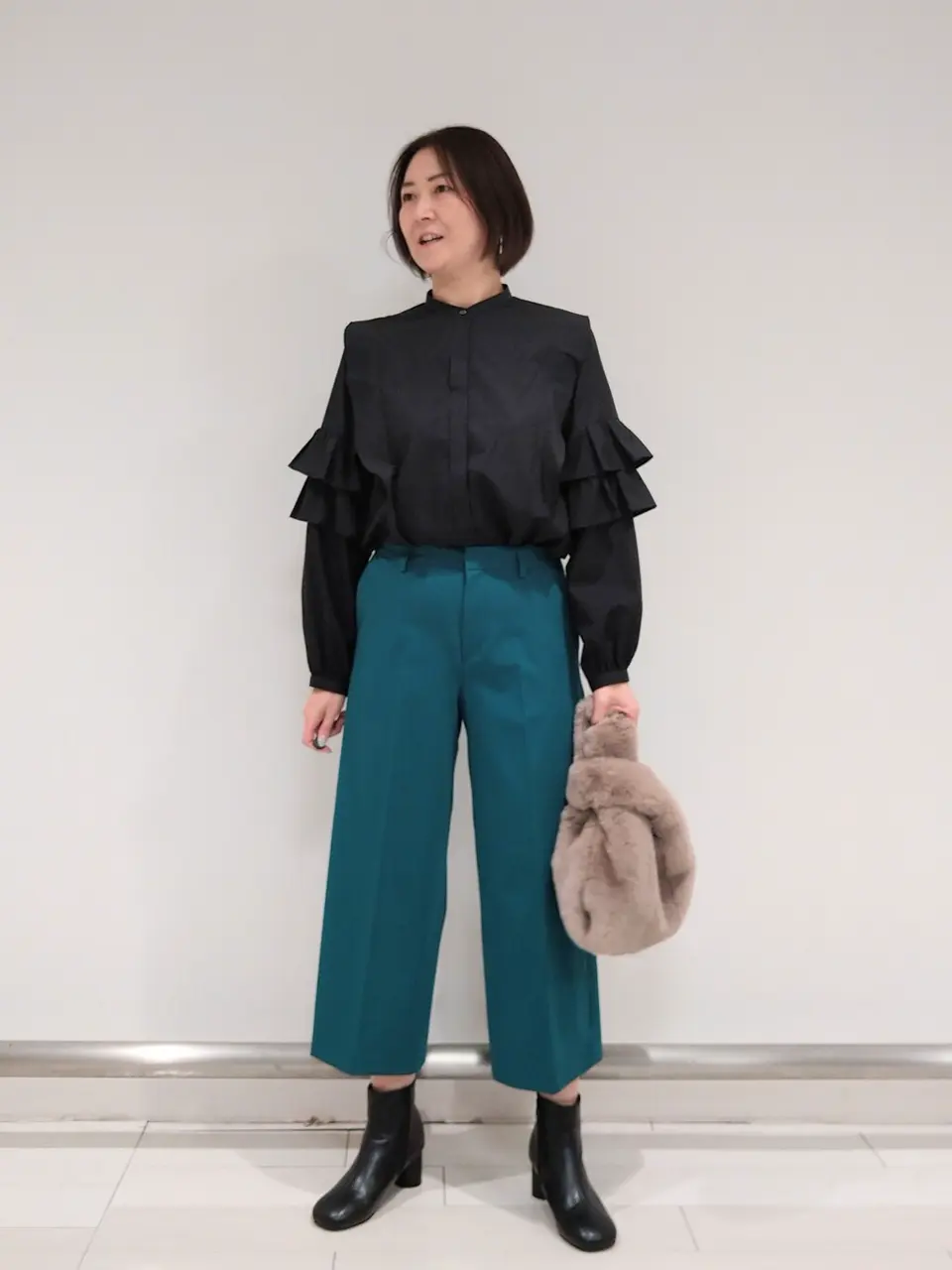 自由区 奥山 コーディネート画像