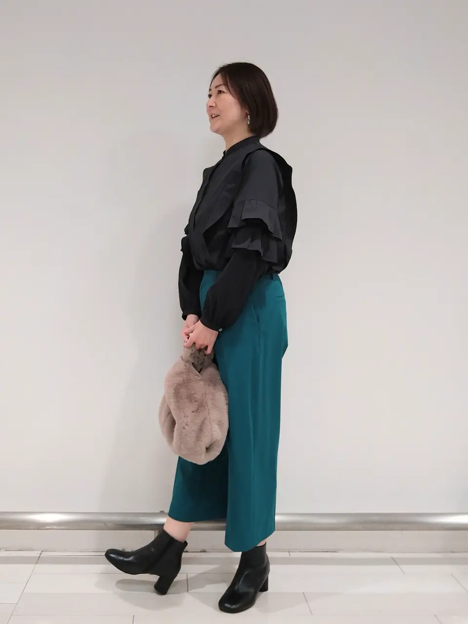 自由区 奥山 コーディネート画像