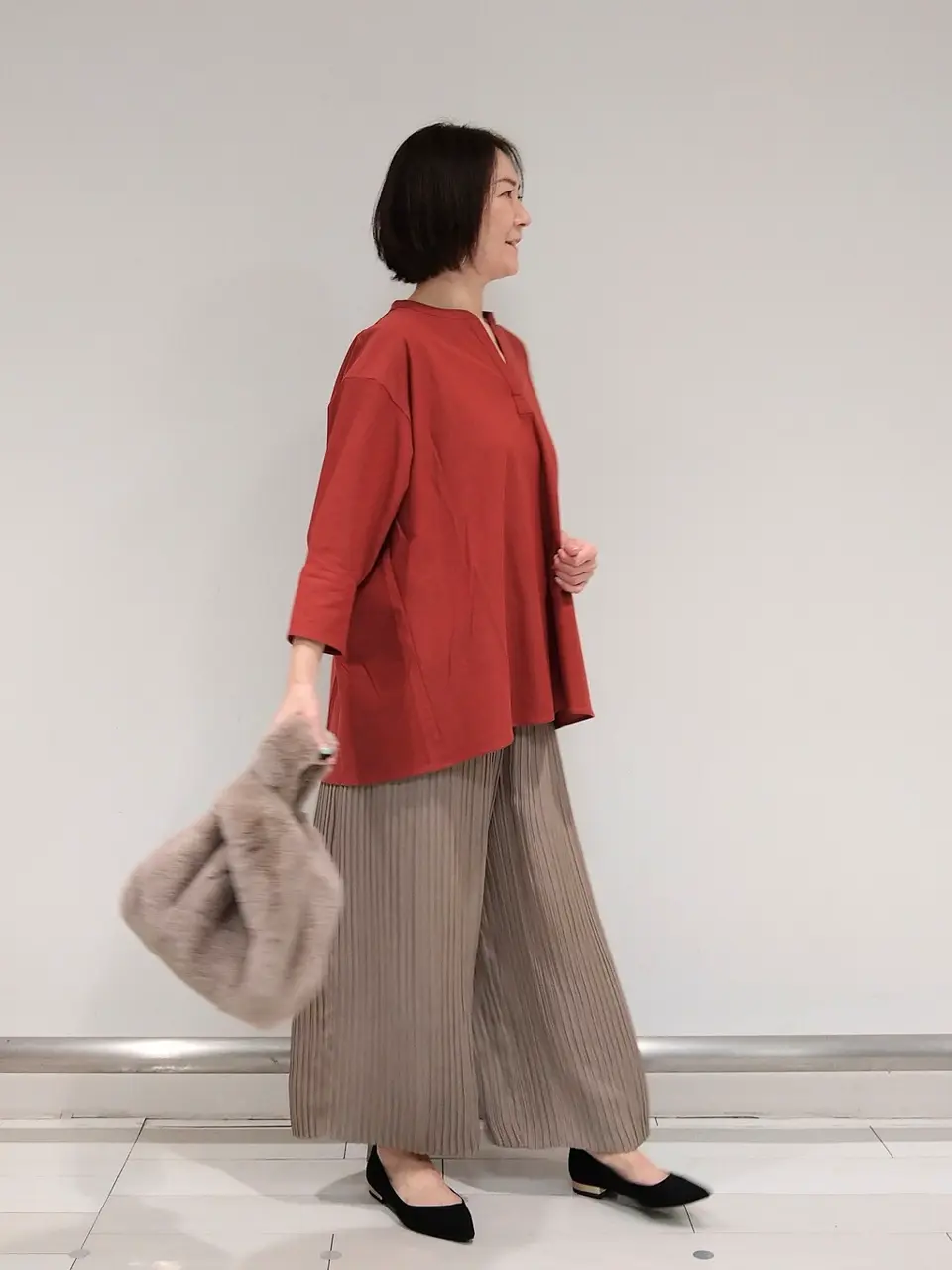 自由区 奥山 コーディネート画像