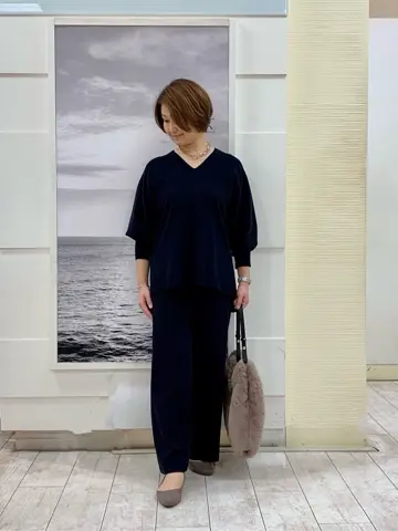 自由区 中鉢 コーディネート画像