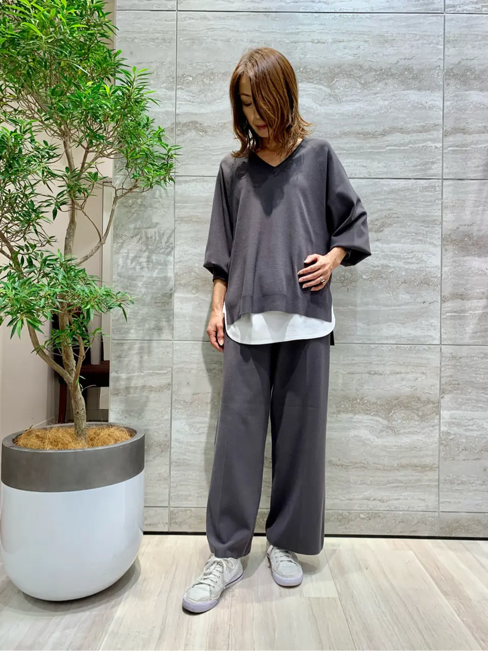 自由区 Ishii コーディネート画像