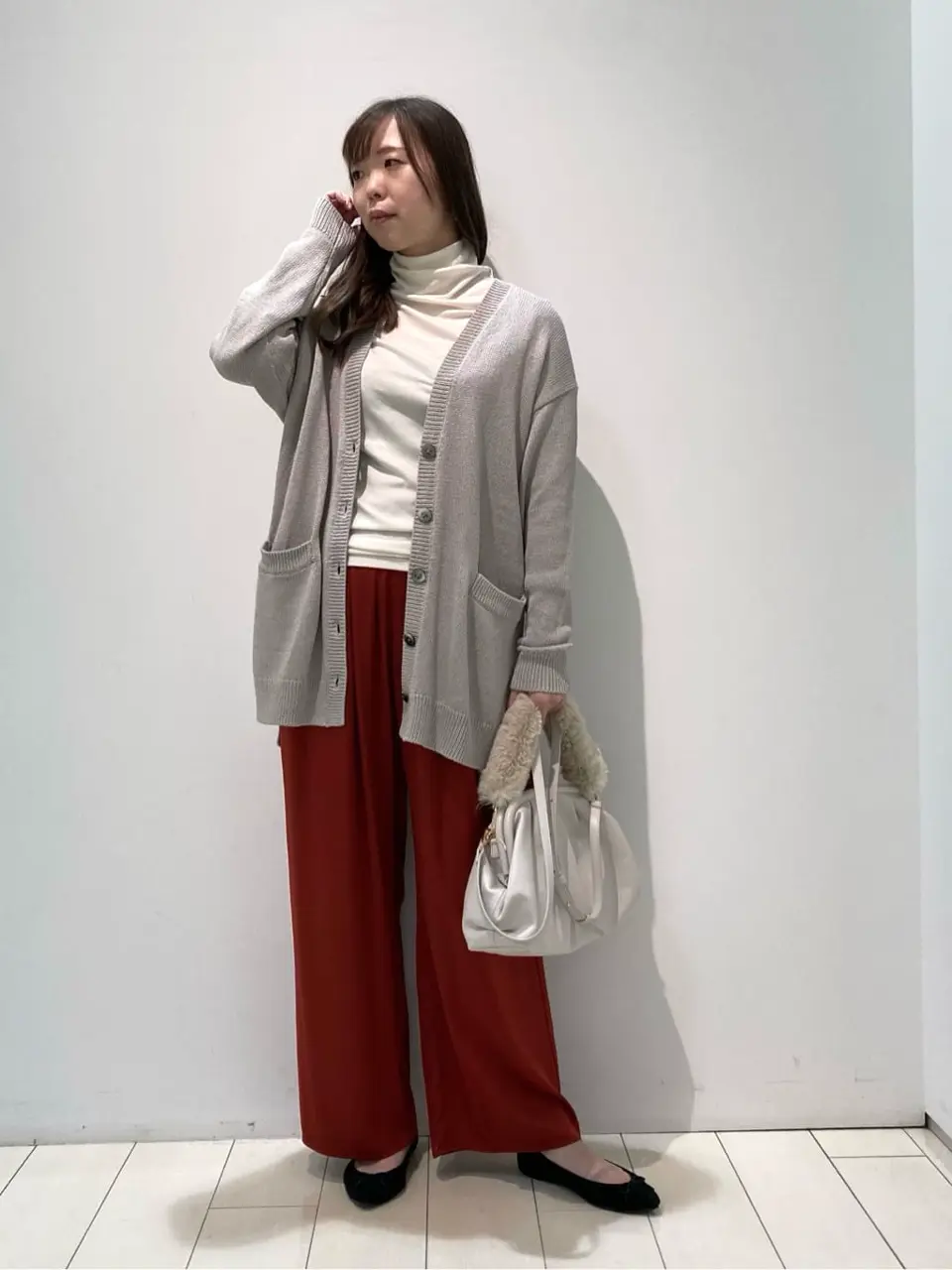  檀 コーディネート画像