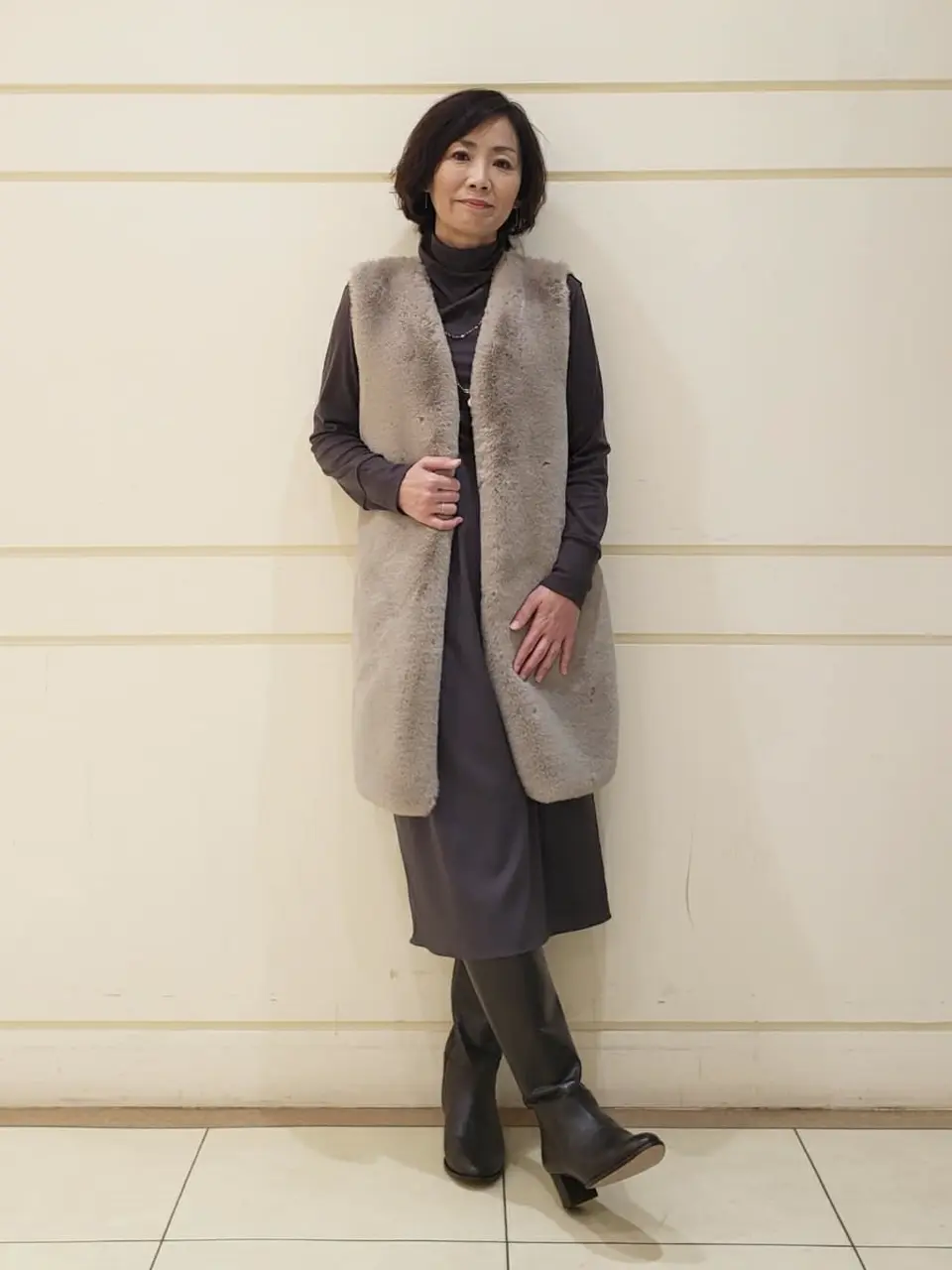 自由区 maruri コーディネート画像