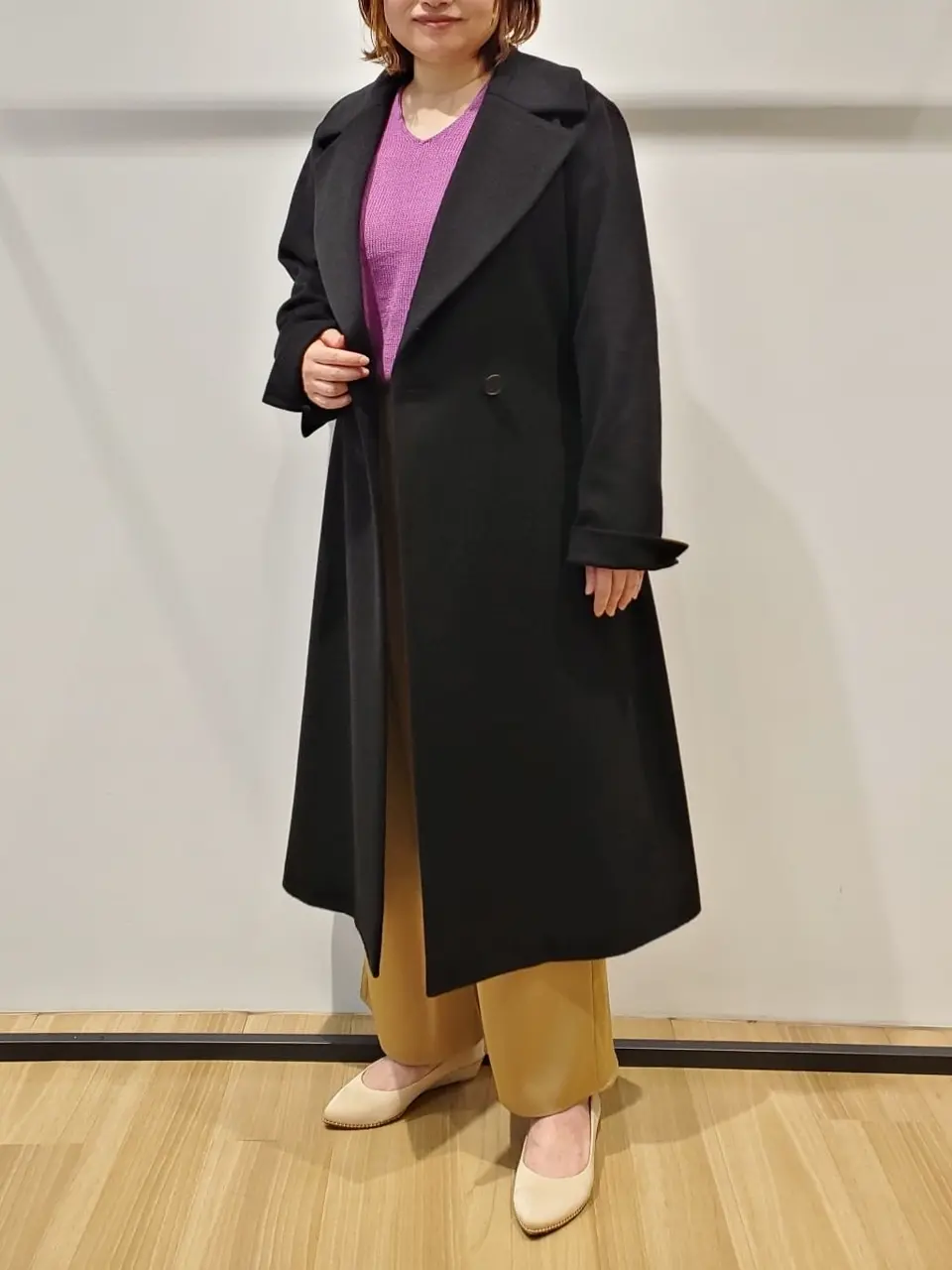 自由区 eri コーディネート画像