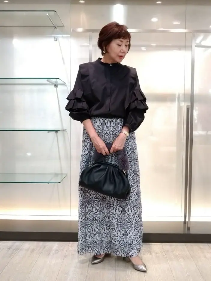 自由区 鶴田 コーディネート画像