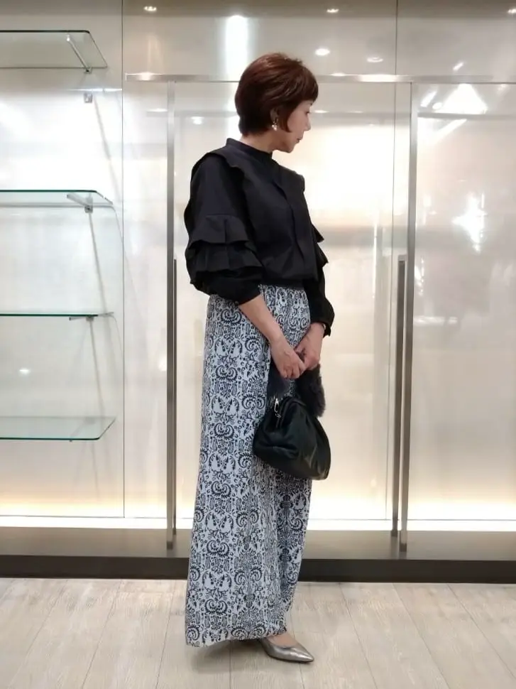 自由区 鶴田 コーディネート画像