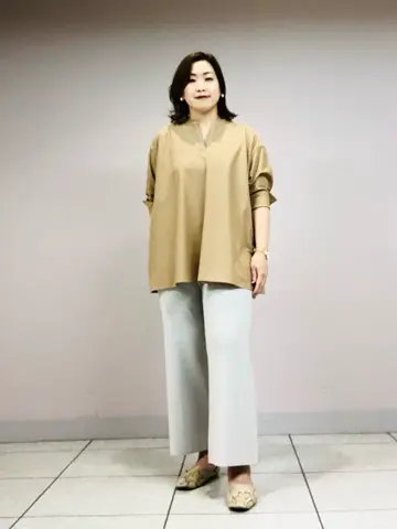 自由区 上島 コーディネート画像