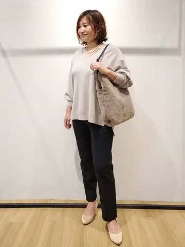 自由区 eri コーディネート画像