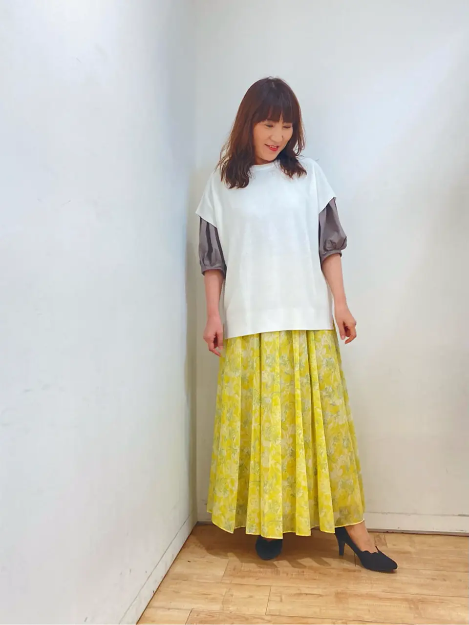 自由区 国広 コーディネート画像