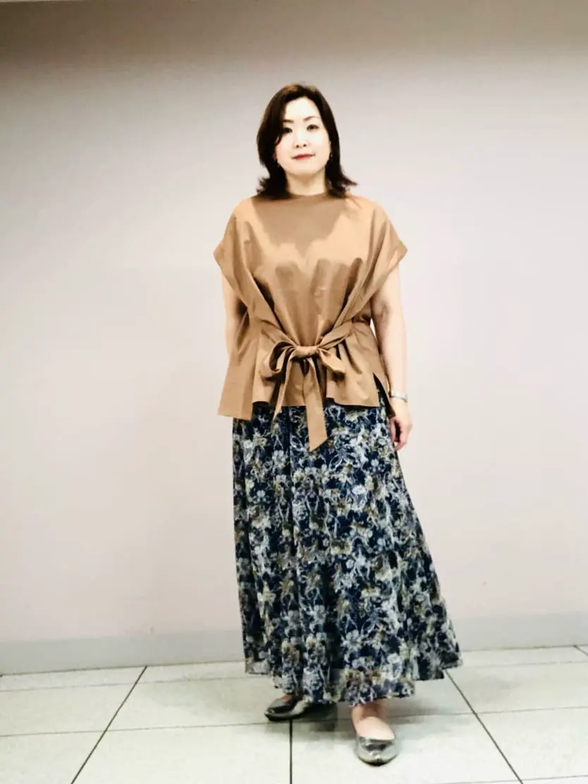 自由区 上島 コーディネート画像