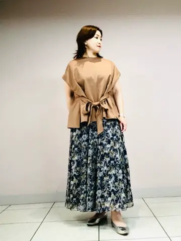 自由区 上島 コーディネート画像