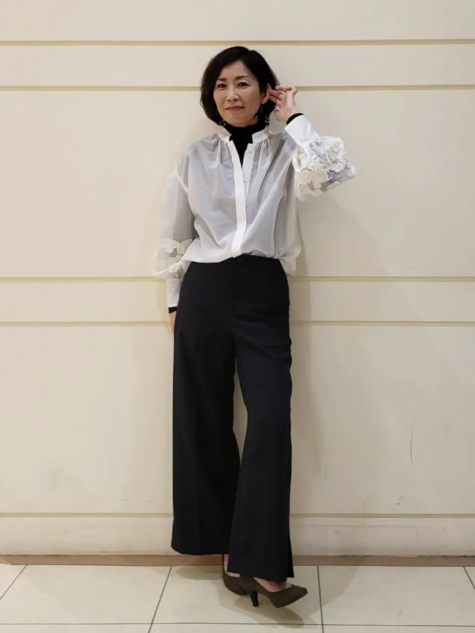 自由区 maruri コーディネート画像