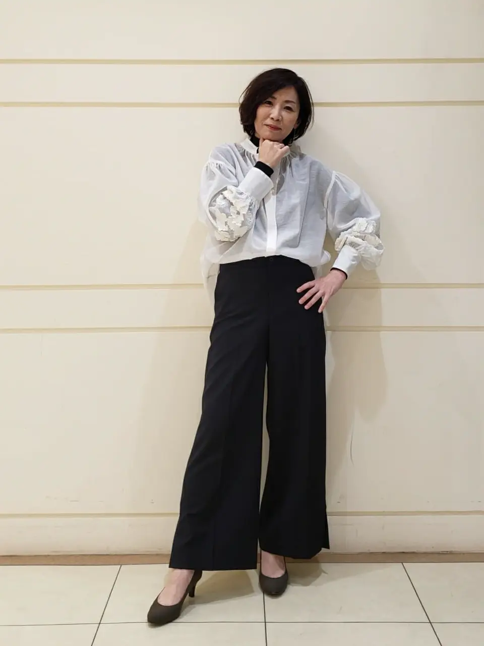 自由区 maruri コーディネート画像