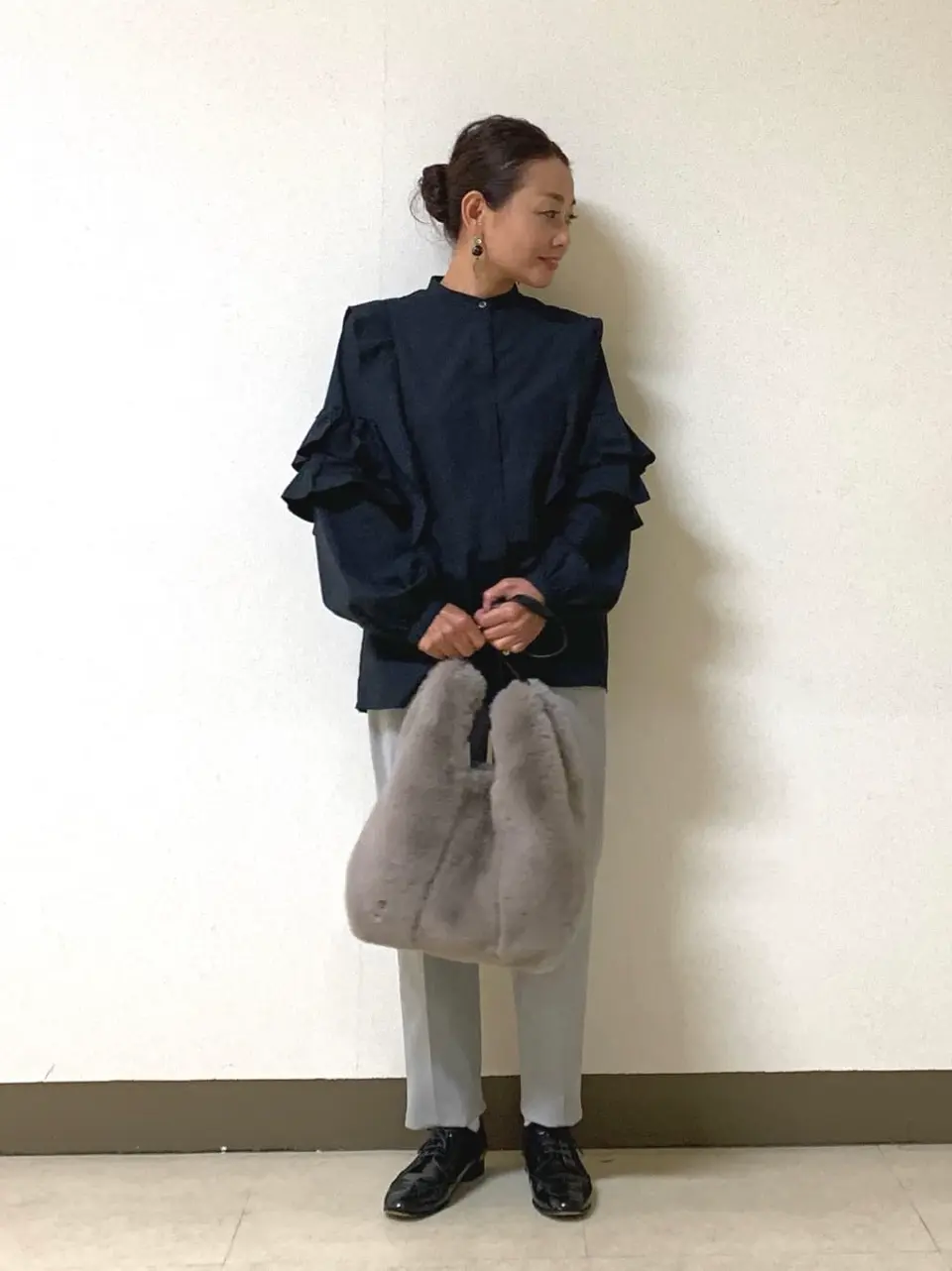 自由区 坂本 コーディネート画像