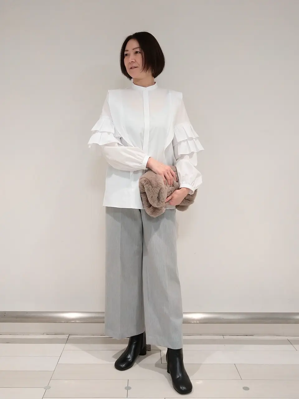 自由区 奥山 コーディネート画像