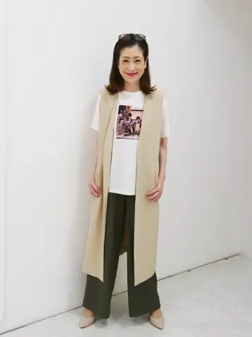 自由区 八田 コーディネート画像