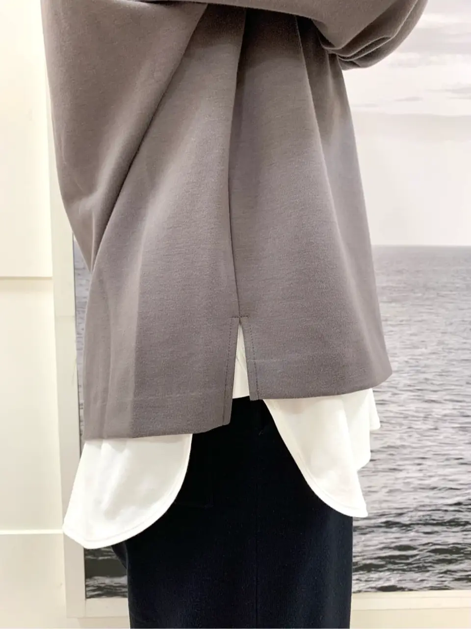 自由区 中鉢 コーディネート画像