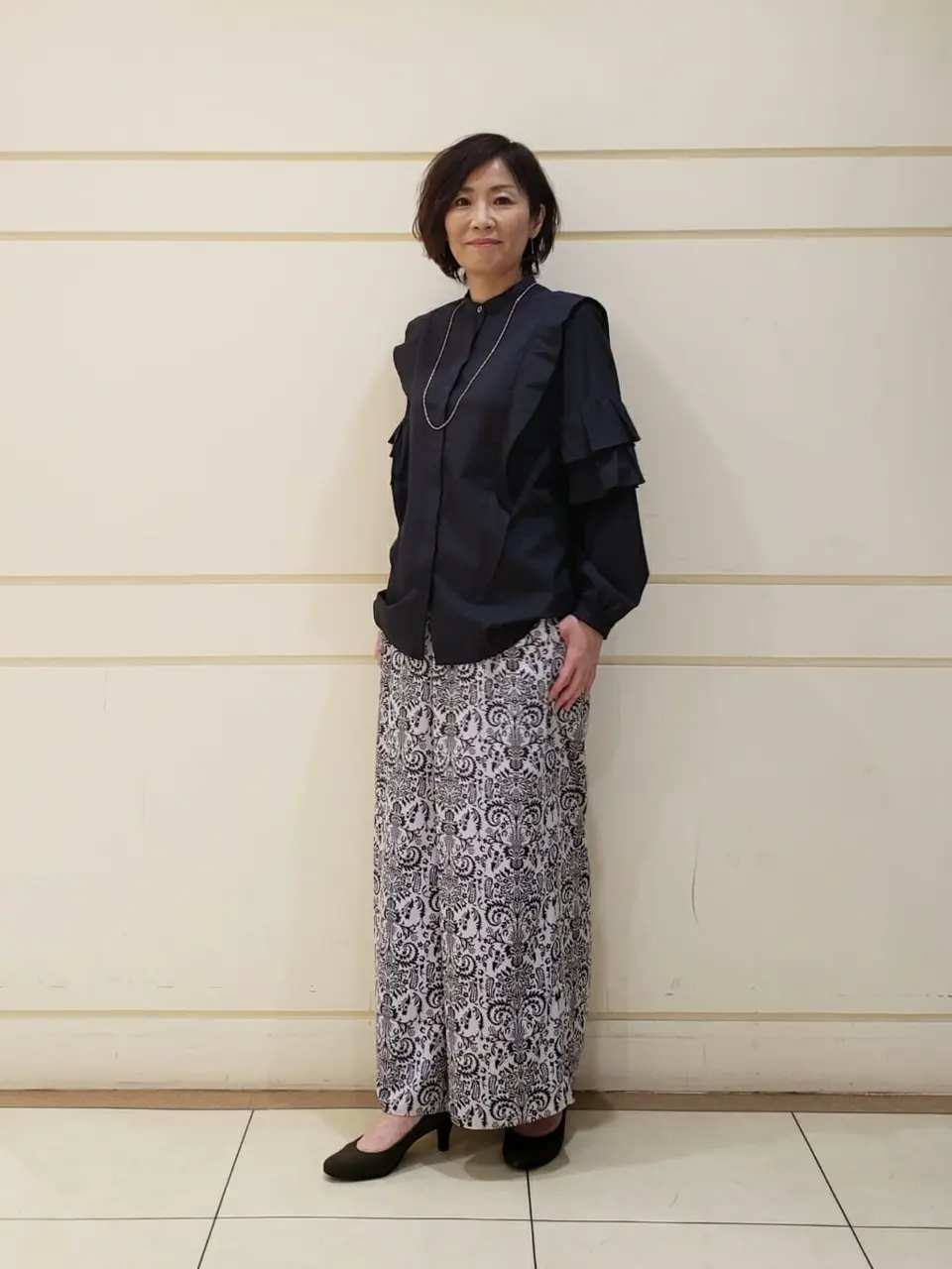 自由区 maruri コーディネート画像