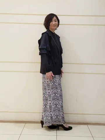 自由区 maruri コーディネート画像