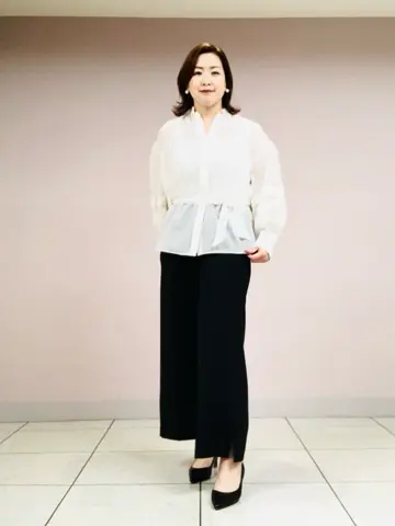 自由区 上島 コーディネート画像