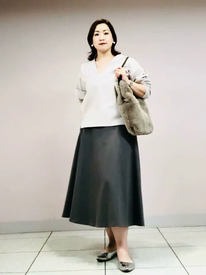 自由区 上島 コーディネート画像