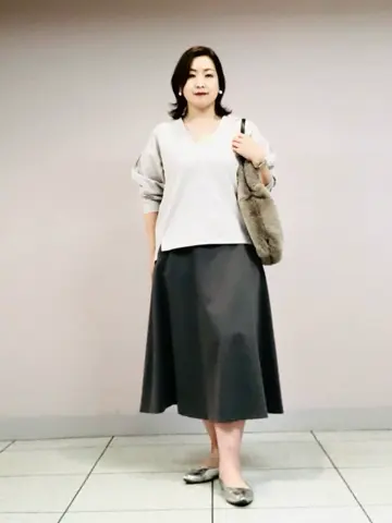 自由区 上島 コーディネート画像