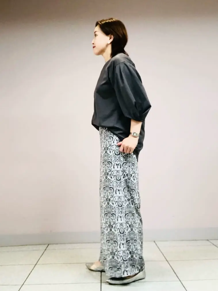 自由区 上島 コーディネート画像