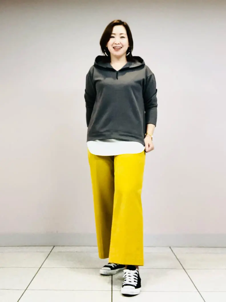 自由区 上島 コーディネート画像